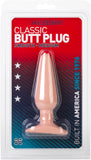 Butt Plug - Smooth - Medium (Flesh)