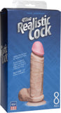 The Realistic Cock 8" (Flesh)